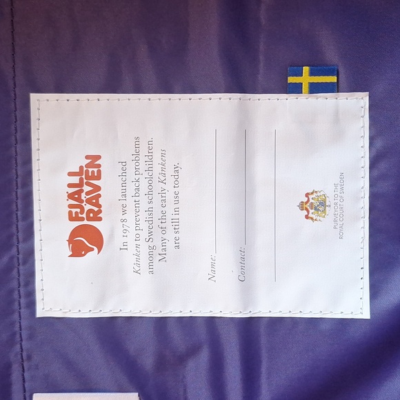 Kånken Purple Backpack New With Tags - Picture 4 of 4